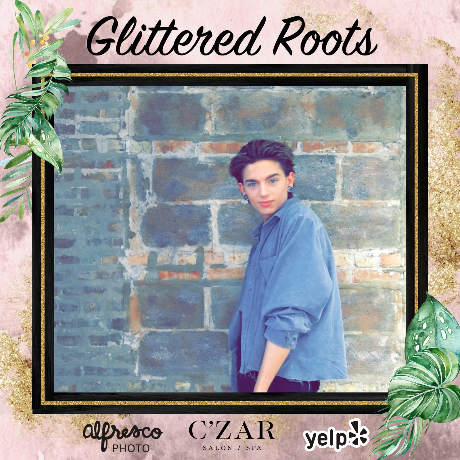 Yelp Elite: Glittered Roots | View more photos from the event at events.alfrescophoto.com/u/AlfrescoPhoto/Yelp-Elite-Glittered-Roots